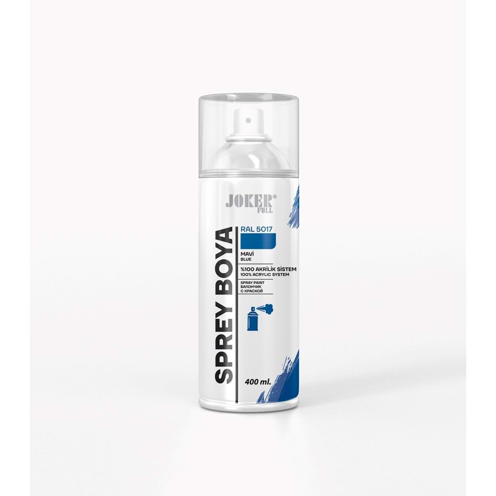 JOKER SPREY BOYA MAVİ 400ml RAL 5017