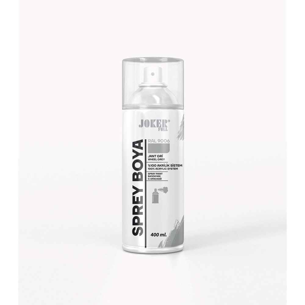 JOKER SPREY BOYA JANT GRİ 400ml RAL9006
