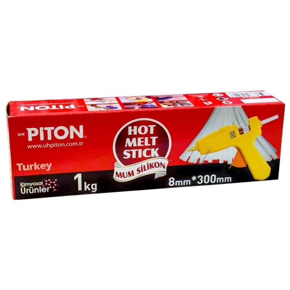 MUM SİLİKON 1kg (Kalın 12mm*300mm) Şeffaf PİTON