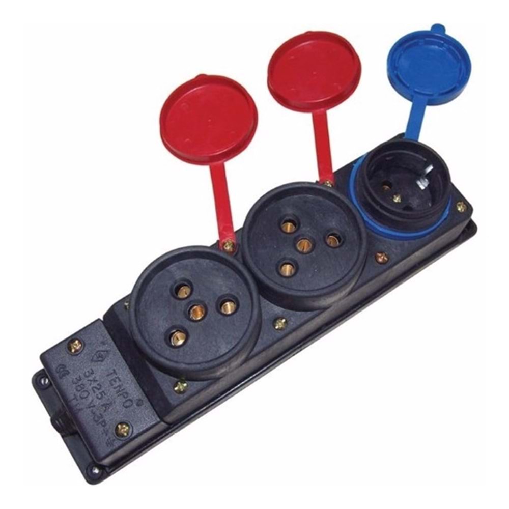 GRUP PRİZ 2 TRİFAZE 1 MONOFAZE