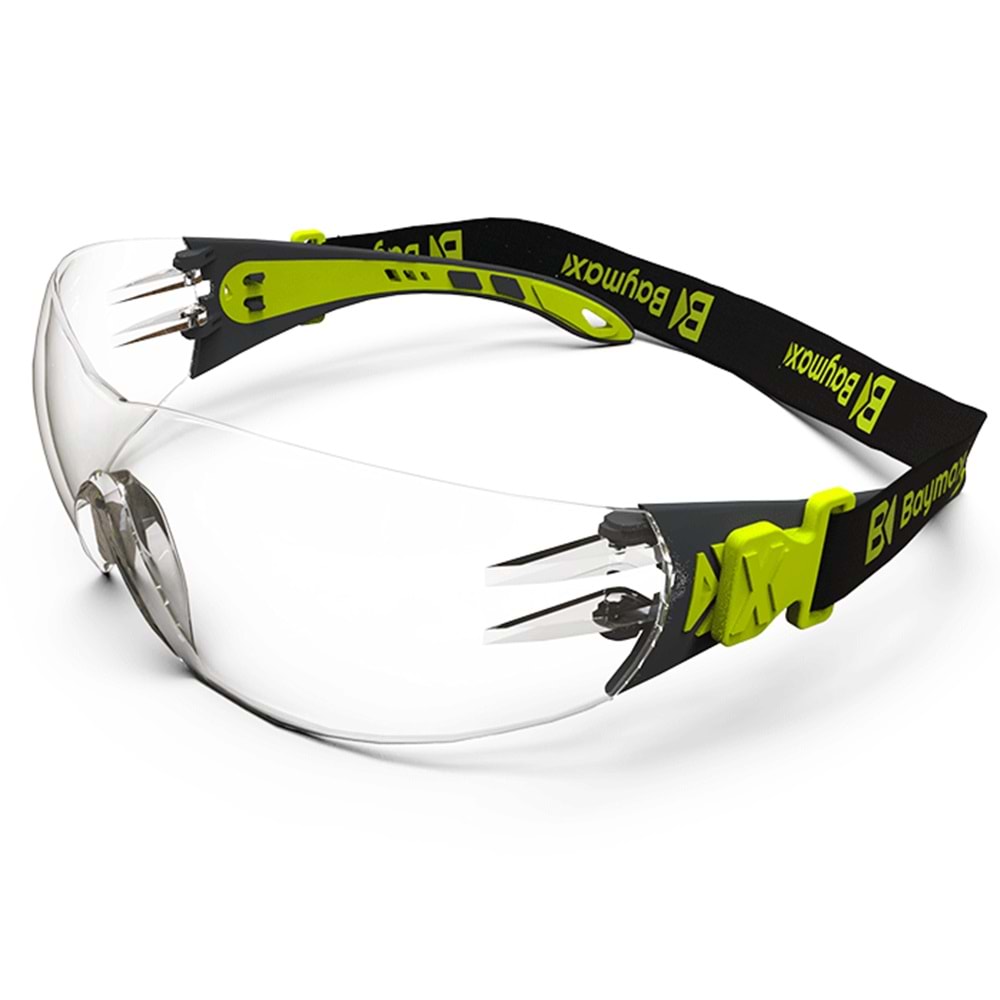 BX-2500 SOLO Antifog Gözlük (Şeffaf) BAYMAX