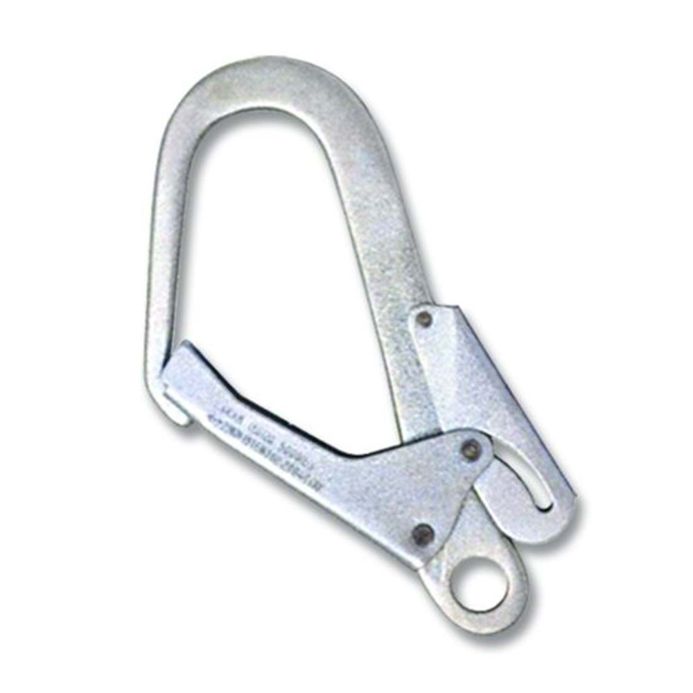 Çelik Büyük Çift Emniyetli Kanca K4