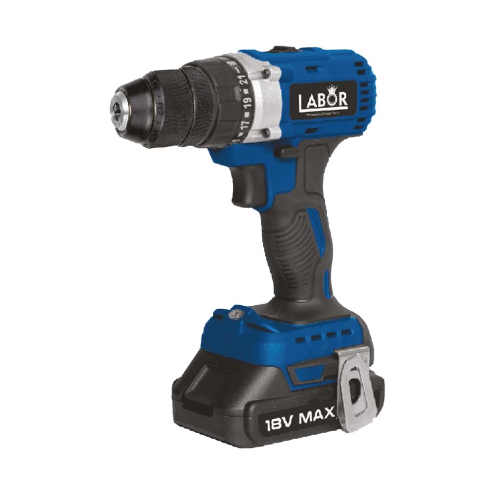 LABOR BX8014 AKÜLÜ DARBELİ MATKAP 18V 2,0Ah