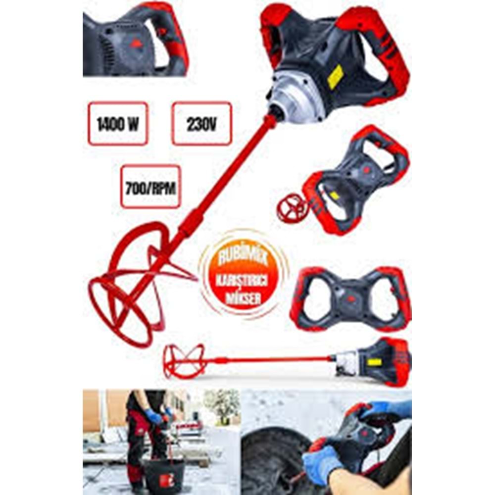 RUBİ ELEKTRİKLİ BOYA KARIŞTIRICI