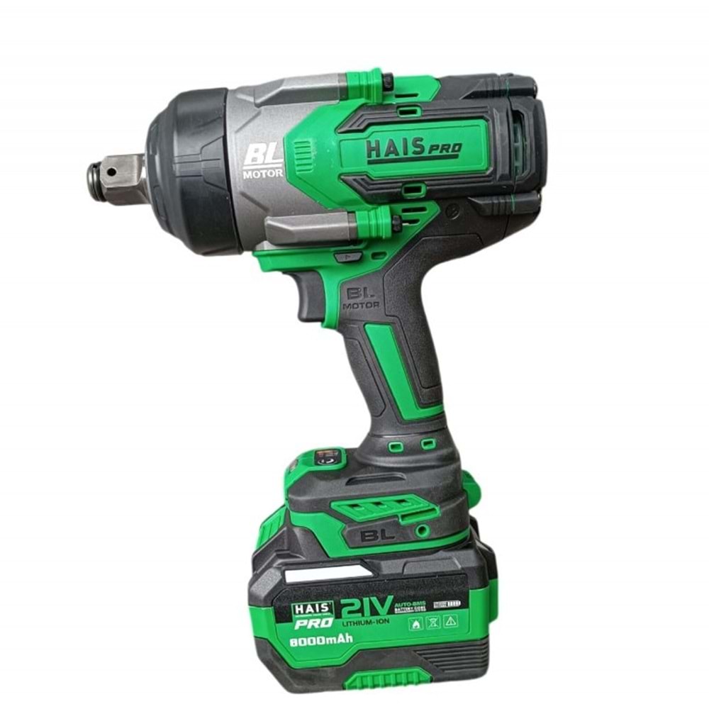 HAİS PRO RB 819 AKÜLÜ SOMUN SIKMA 3/4 2000NM 21V-8.0 Ah