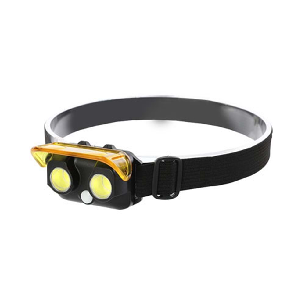 KLAUS 47706 PİLLİ KAFA LAMBASI 1+1W COB 80 LUMEN