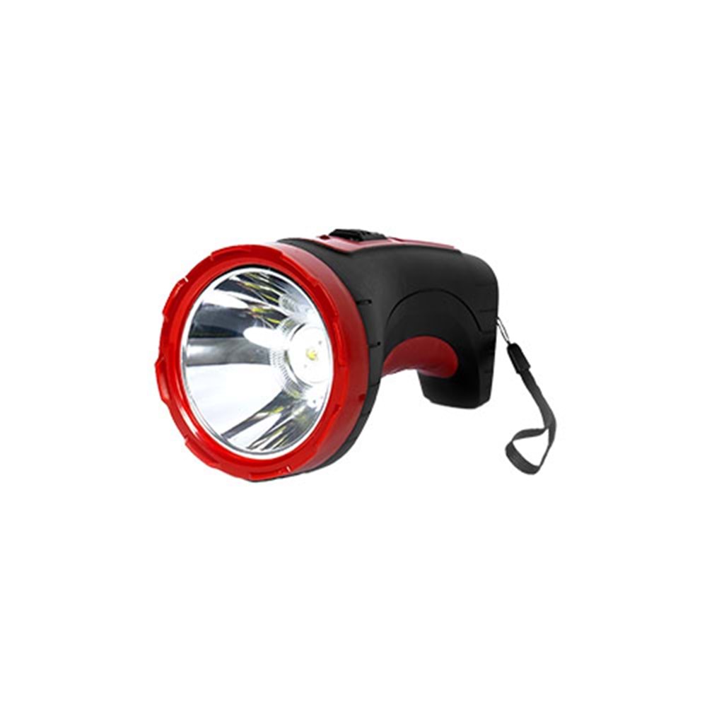 KLAUS 47742 LED EL FENERİ KIRMIZI 5W 1400MAH 400 LUMEN