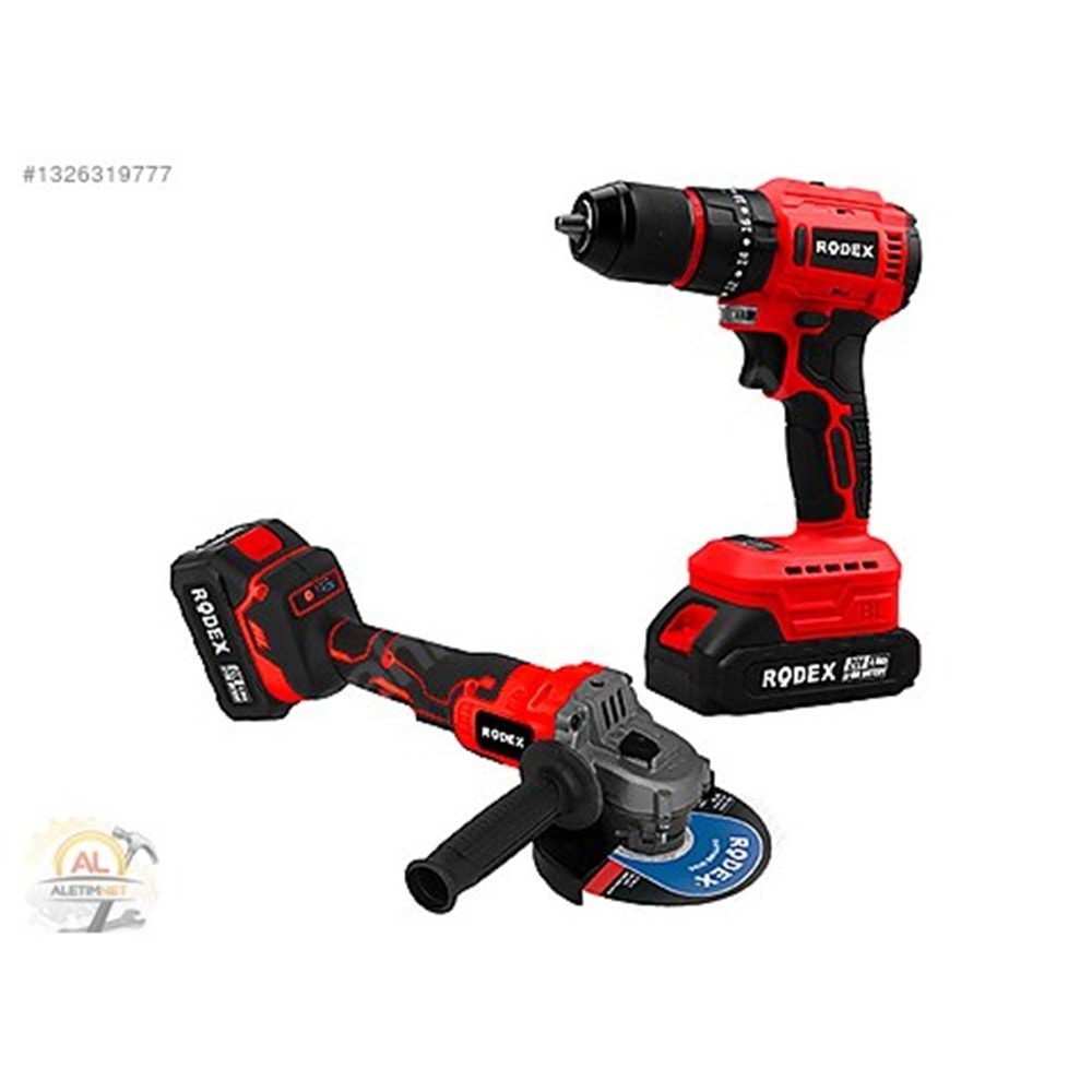 RODEX RDX3002 2 Lİ AKÜLÜ SET 20V 4,0 AH