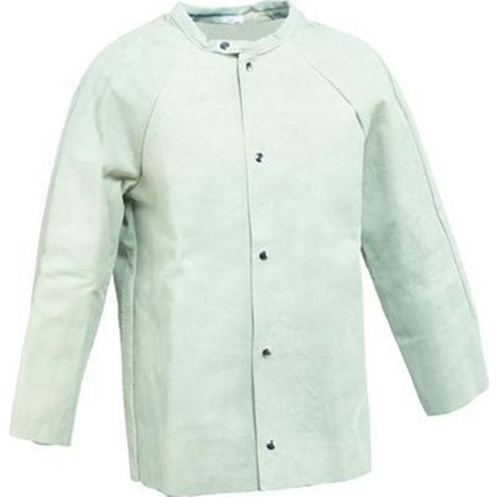 DERİ KAYNAKÇI CEKETİ