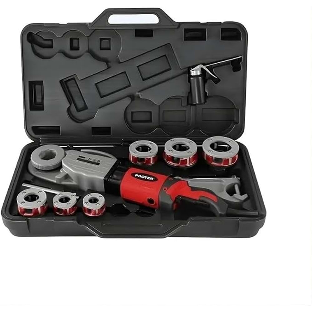 PR 1720 ELEKTRİKLİ EL TPİ PAFTA MAKİNASI 1700W 1/2-2