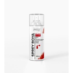 JOKER SPREY BOYA KIRMIZI 400ml RAL 3020