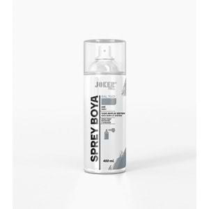 JOKER SPREY BOYA DÜZ GRİ 400ml RAL 7001