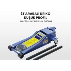 FATONE 3T ARABALI KRİKO DÜŞÜK PROFİL