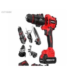 RODEX A.ÇOK AMAÇLI 20V 5 DEĞİŞTİRİLEBİLİR BAŞLIKLI