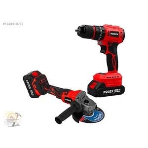 RODEX RDX3002 2 Lİ AKÜLÜ SET 20V 4,0 AH