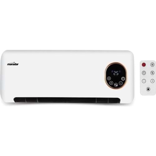 MARSSTAR MS210 KUMANDALI DUVAR TİPİ FANLI ISITICI