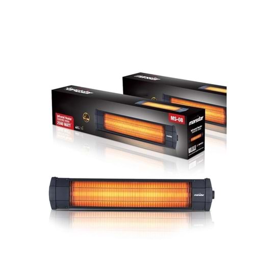 MARSSTAR MS-08 İNFARED ISITICI DUVAR TİPİ 2500W