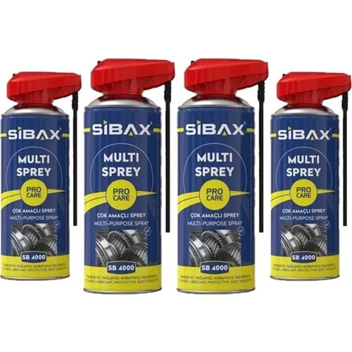 SİBAX 400 ML MULTİ SPREY COBRA BAŞLIK