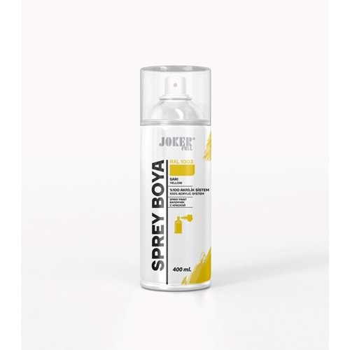 JOKER SPREY BOYA SARI 400ml RAL 1003