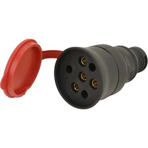 TRİFAZE KAUÇUK DİŞİ FİŞ 380V