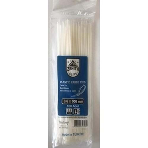 BEYAZ KABLO BAĞI 8X550