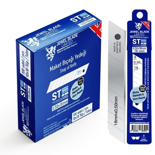 ST-4318 YJEWEL MAKET BIÇAĞI YEDEĞİ 0,43mm