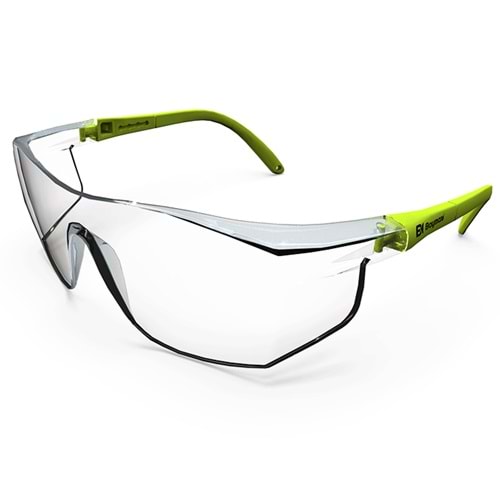 S400 Standart Gözlük (Şeffaf) BAYMAX