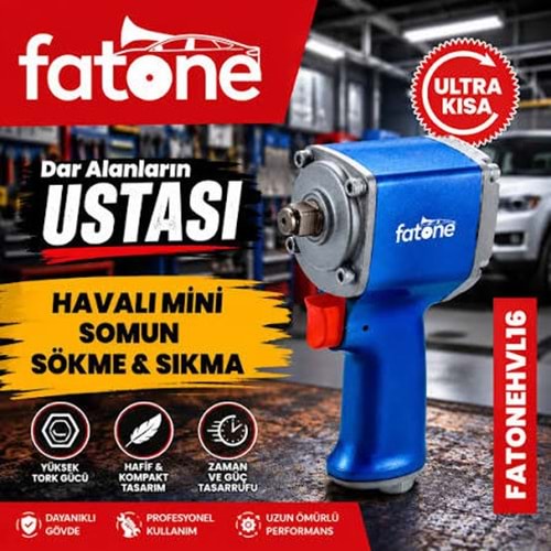 FATONE 1/2 600Nm SOMUN SIKMA MİNİ