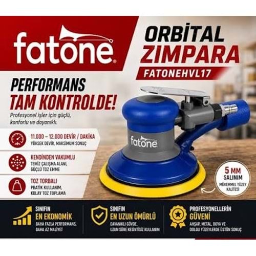 FATONE HAVALI ORBİTAL ZIMPRA MAKİNASI