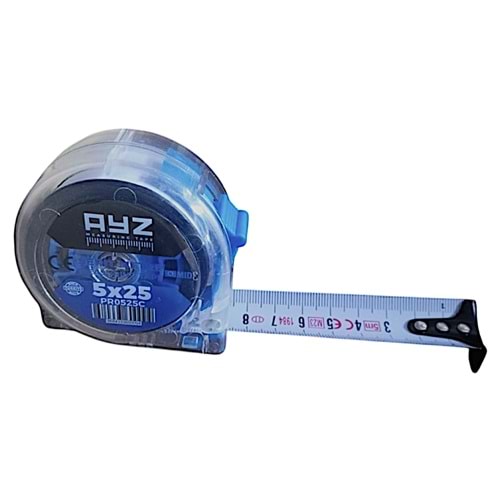 PR0519C AYZ ŞERİT METRE ŞEFFAF 5*19mm