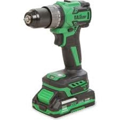 HAİSPRO RB-DB2101 AKÜLÜ VİDALAMA DARBESİZ 21V 2.0 Ah