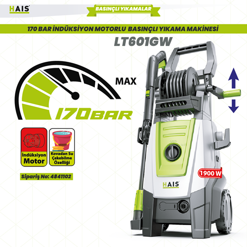 YIKAMA MAKİNASI 170 BAR BASINÇLI LT601GW HAİS