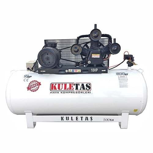 HAVA KOMPRESÖRÜ 500 LİTRE 10 HP 8 BAR KULETAŞ 5587011