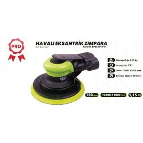 HAVALI EKSANTRİK ZIMPARA EP6151 HAİS