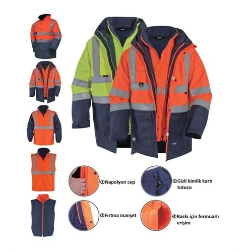 5IN1 PARKA (5+1) XL