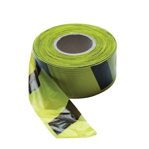 İKAZ ŞERİDİ SARI-SİYAH BÜYÜK BOY