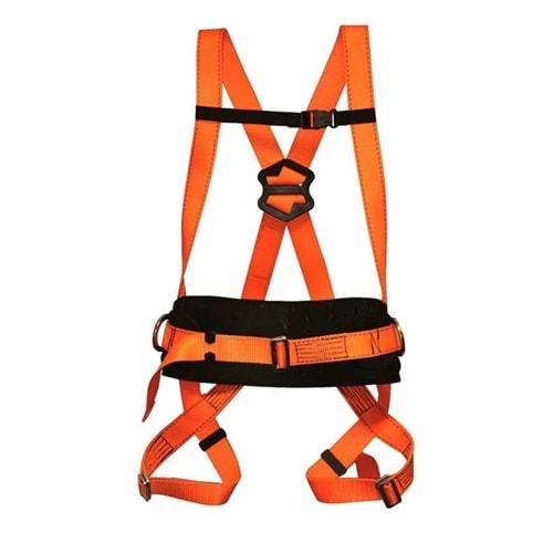 PARAŞÜTÇÜ TİPİ BEL DESTEKLİ EMNİYET KEMER CE