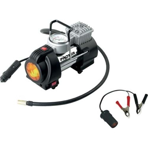 PROTER PR 242 DC 12 V 150 PSI Lambalı Lastik Şişirme