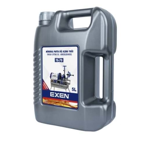 EXEN TG-70 Mineral Pafta Diş Açma Yağı 5 Lt.