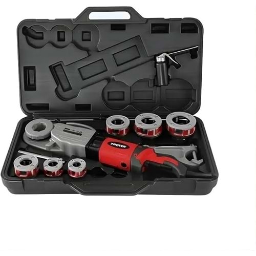 PR 1720 ELEKTRİKLİ EL TPİ PAFTA MAKİNASI 1700W 1/2-2