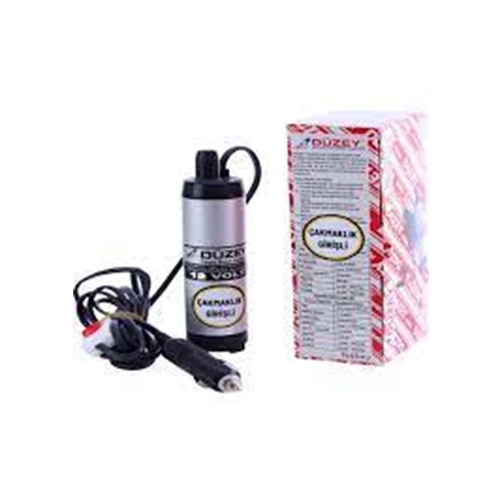 12 VOLT BORU TİP SIVI TRANSFER POMPASI KÜÇÜK