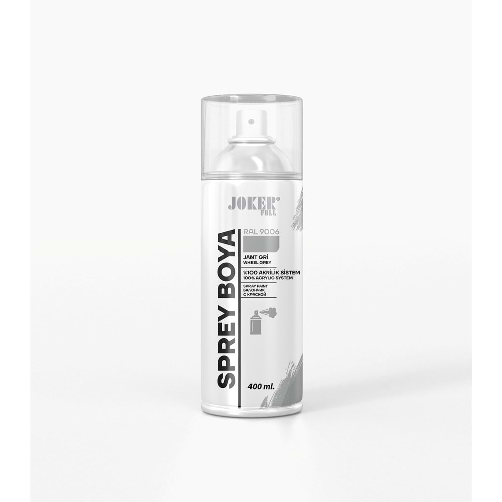 JOKER SPREY BOYA JANT GRİ 400ml RAL9006