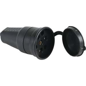 MONOFAZE KAUÇUK DİŞİ FİŞ 220V