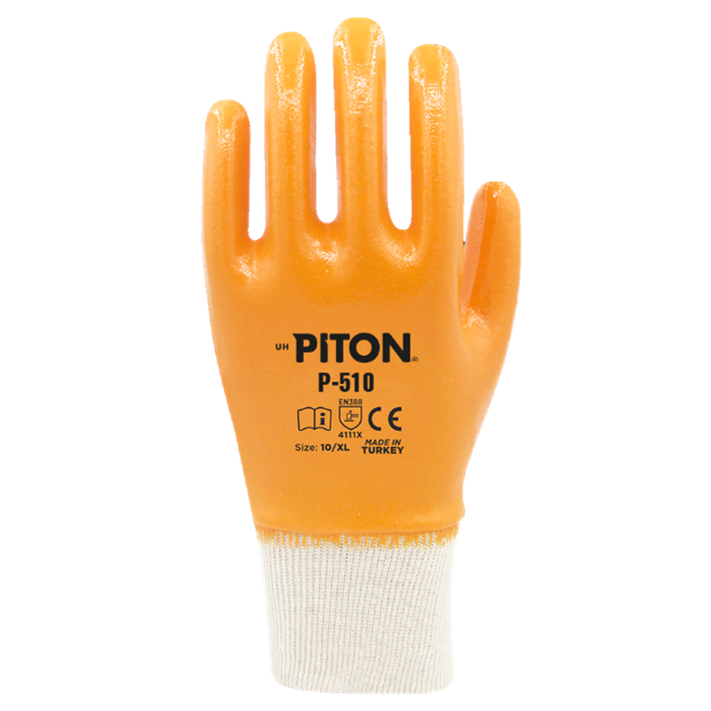 PİTON P-510 NİTRİL ELDİVEN TAM KAPLI NO:10