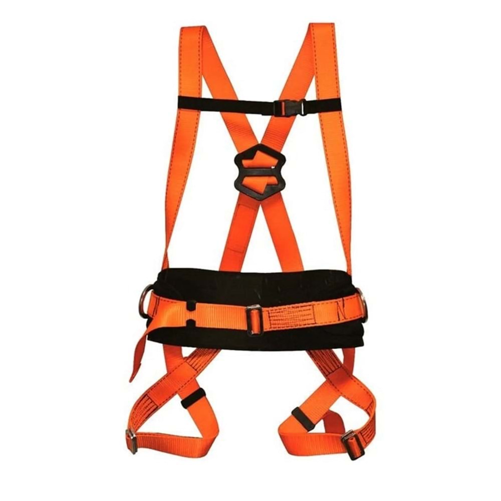 PARAŞÜTÇÜ TİPİ BEL DESTEKLİ EMNİYET KEMER CE