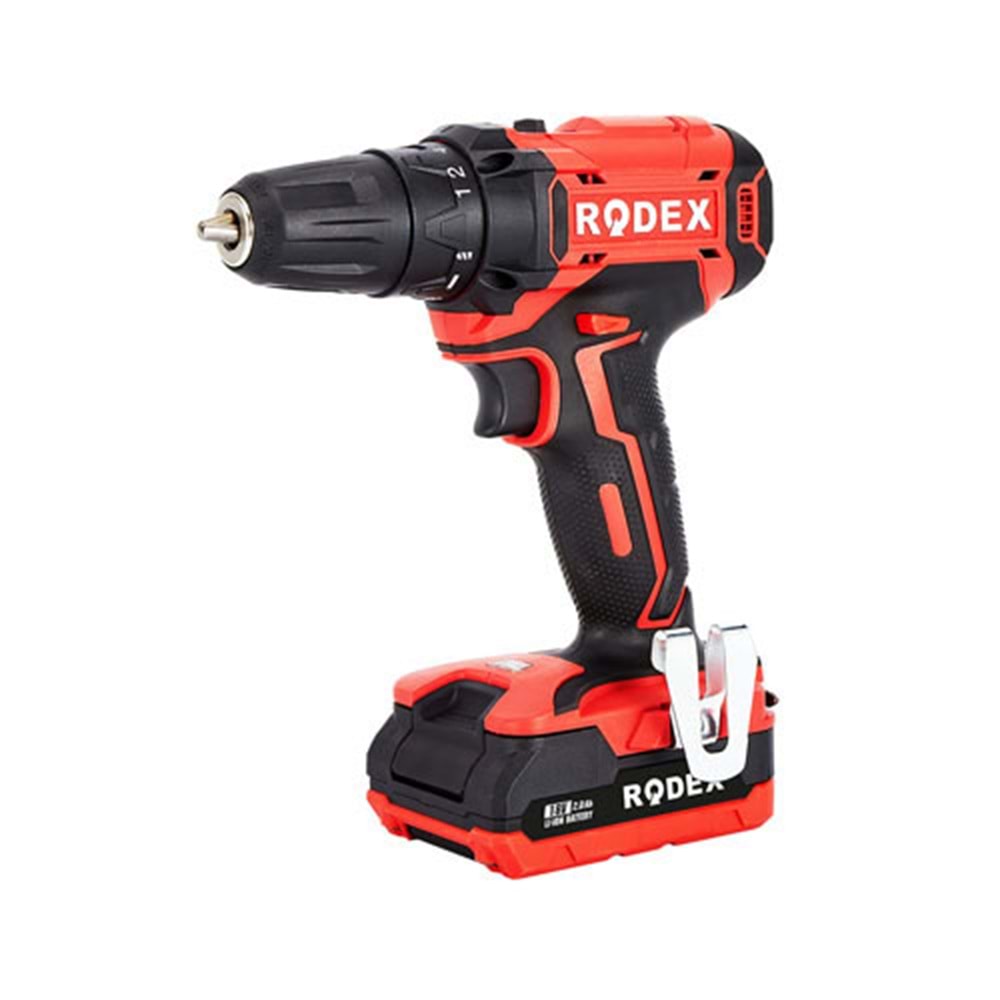 RODEX RDX3365A AKÜLÜ MATKAP 16,8V 2.0Ah (ÇANTALI SET)